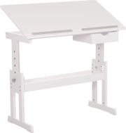 ΓΡΑΦΕΙΟ/ΣΧΕΔΙΑΣΤΗΡΙΟ ASCENT HM18289 MDF ΣΕ ΛΕΥΚΟ 109x55x87,5Υεκ