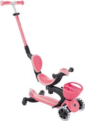 GLOBBER SCOOTER GO.UP BABY LIGHTS 360 CORAL PINK (844-210)