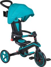 GLOBBER GLOBBER ΤΡΙΚΥΚΛΟ TRIKE EXPLORER FOLDABLE 4 IN 1 TEAL (732-105)