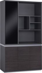 HM ΒΙΒΛΙΟΘΗΚΗ ΓΡΑΦΕΙΟΥ ΕΠΑΓΓΕΛΜΑΤΙΚΗ ROSEWOOD HM2091L 120Χ40Χ200Υ ΕΚ.