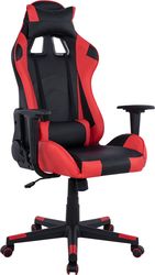 HM ΠΟΛΥΘΡΟΝΑ GAMING WINTER HM1137.01 ΜΑΥΡΗ-KOKKINH 68Χ67Χ130 ΕΚ