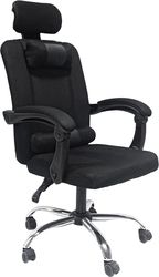 HM ΚΑΡΕΚΛΑ ΓΡΑΦΕΙΟΥ CRONER HM1196.01 ΜΑΥΡΟ MESH-ΜΕΤΑΛ.ΒΑΣΗ-NYLON ΣΚΕΛΕΤΟΣ 58X99X120ΥΕΚ.