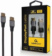 CABLEXPERT DISPLAYPORT CABLE 8K PREMIUM SERIES 1,8M RETAIL PACK CC-DP8K-6