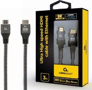 CABLEXPERT CABLEXPERT ULTRA HIGH SPEED HDMI CABLE,8K SELECT PLUS SERIES 3M CCB-HDMI8K-3M