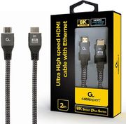 CABLEXPERT CABLEXPERT ULTRA HIGH SPEED HDMI CABLE,8K SELECT PLUS SERIES 2M CCB-HDMI8K-2M