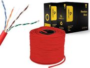 CABLEXPERT CAT5E UTP LAN CABLE (CCA), SOLID, 305M RED UPC-5004E-SOL-R