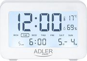 ADLER ALARM CLOCK WHITE AD1196W