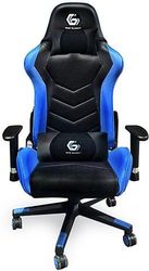 GEMBIRD GEMBIRD GAMING CHAIR LEATHER BLACK/BLUE GC-01-BLUE