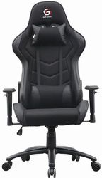 GEMBIRD GEMBIRD GAMING CHAIR LEATHER BLACK GC-01-BL