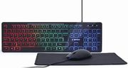 GEMBIRD 3-IN-1 WIRED BACKLIGHT DESKTOP SETBLACK KBS-UML-01
