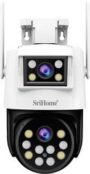 SRIHOME DUAL LENS PANORAMIC MONITORING IP CAMERA 2MP+2MP HD SH048