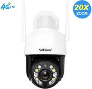 SRICAM SRIHOME 4G LTE PZT IP CAMERA 5MP QHD 20X ZOOM SH041B-4G
