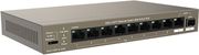 TENDA 9GE+1SFP ETHERNET SWITCH WITH 8-PORT POE TEG1110PF-8-102W