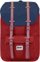 8848 8848 TRAVEL BACKPACK 15,6' UNISEX WATERPROOF BURGUNDY BLUE 111-006-019