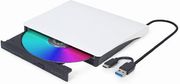 GEMBIRD GEMBIRD EXTERNAL USB DVD DRIVE BLACK-WHITE DVD-USB-03-BW