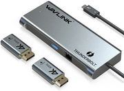 WAVLINK WAVLINK THUNDERBOLT 3 SINGLE 5K DUAL 4K MINI DOCKING STATION WL-UTD05H