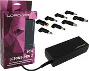 LC-POWER LC-POWER 90WATT UNIVERSAL MULTI-RANGE NOTEBOOK ADAPTER PRO SERIES LC90NB-PRO-2