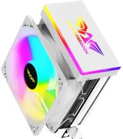 ARMAGGEDDON ARMAGGEDDON RGB SILENT 9CM CPU COOLING FAN 2 HEAT PIPES WHITE BLIZZARD1-W