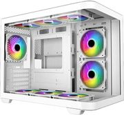 ARMAGGEDDON ARMAGGEDDON MICRO ATX STEEL PC CASE AQUARON X-CURVE 285 FULLY WHITE AQUARON-XC285W