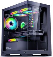 ARMAGGEDDON GAMING PC CASE MATX AQUARON BLACK AQUARONB