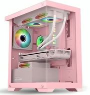 ARMAGGEDDON ARMAGGEDDON GAMING PC CASE MATX AQUARON PINK AQUARONP