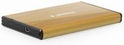 GEMBIRD USB 3.0 2.5' ENCLOSURE BRUSHED ALUMINUM GOLD EE2-U3S-3-GL