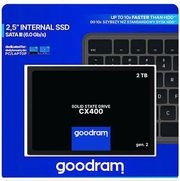 SSD GOODRAM SSDPR-CX400-02T CX400 GEN.2 2TB 2.5'' SATA3