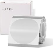 NIIMBOT NIIMBOT THERMAL LABEL PAPER 50*50-150 TRANSPARENT ROUND A2G88918301