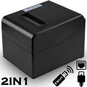 NETUM NETUM 2IN1 USB WIFI LAN THERMAL RECEIPT PRINTER AUTO CUTTER POS PRINTER 80MM NT-8330-WL