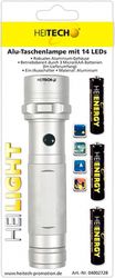 HEITECH HEITECH ALU TORCH WITH 14 LEDS HEI002728