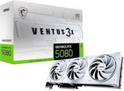 VGA MSI VENTUS NVIDIA GEFORCE RTX 5080 3X OC WHITE 16GB GDDR7