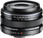 OLYMPUS 17MM 1:1.8 II BLACK M.ZUIKO DIGITAL (EW-M1718) LENSE MICRO FT