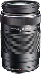 OLYMPUS 75-300MM 1:4.8-6.7 II BLACK M.ZUIKO DIGITAL (EZ-M7530-2) LENSE MICRO FT V315040BW000