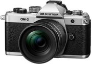 OLYMPUS OM-SYSTEM OM-3 KIT SILVER, M.ZUIKO DIGITAL ED 12-45MM F4.0 PRO INCL. LENS HOOD &amp; WRAPPING C