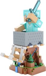 EXG EXG CABLE GUYS: MINECRAFT - STEVE IN DIAMOND ARMOUR PHONE HOLDER