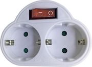 BORMANN ΑΝΤΑΠΤΟΡΑΣ BORMANN BCR1145 2 ΣΟΥΚΟ ΜΕ ΔΙΑΚΟΠΤΗ