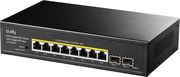 CUDY CUDY GS1008PS2 8-PORT UNMANAGED POE+ 120W GIGABIT SWITCH + 2 SFP PORTS