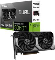 VGA ASUS DUAL RTX5060TI-O8G NVIDIA GEFORCE RTX 5060TI 8GB GDDR7 RETAIL