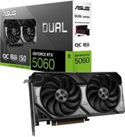 VGA ASUS DUAL OC NVIDIA GEFORCE RTX5060 8GB GDDR7 RETAIL