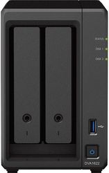 SYNOLOGY DEEP LEARNING DVA1622 2-BAY NAS SERVER NVR ΚΑΤΑΓΡΑΦΙΚΟ