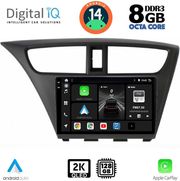 DIGITAL IQ BXF 11190_CPAA (9INC) MULTIMEDIA TABLET FOR HONDA CIVIC MOD. 2012-2016