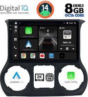DIGITAL IQ BXF 11296_CPAA (10INC) MULTIMEDIA TABLET FOR JEEP WRANGLER MOD. 2014-2017