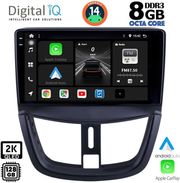 DIGITAL IQ BXF 11507_CPAA (9INC) MULTIMEDIA TABLET FOR PEUGEOT 207 MOD. 2007&amp;GT;