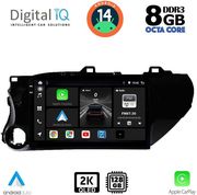 DIGITAL IQ BXF 11721_CPAA (10INC) MULTIMEDIA TABLET FOR TOYOTA HILUX MOD. 2017&amp;GT;
