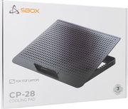 SBOX SBOX COOLING PAD 2XUSB PORTS FOR 17.3' LAPTOP CP-28 BLACK CP-28