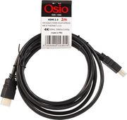 OSIO OSK-1440 ΚΑΛΩΔΙΟ HDMI HIGH SPEED ΜΕ ETHERNET ΑΡΣΕΝΙΚΟ ΣΕ ΑΡΣΕΝΙΚΟ 2M
