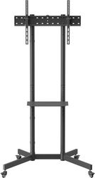 ΑKAI ST3670 ΤΡΟΧΗΛΑΤΗ ΒΑΣΗ ΤΗΛΕΟΡΑΣΗΣ ΜΕ ΕΝΣΩΜΑΤΩΜΕΝΟ ΡΑΦΙ 37''- 70'' VESA 600 X 400