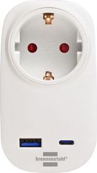 BRENNENSTUHL BRENNENSTUHL ΑΝΤΑΠΤΟΡΑΣ ΣΟΥΚΟ USB-C 20W ΚΑΙ USB-A 18W 1508210010