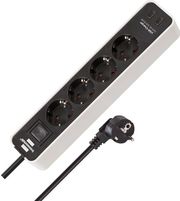 BRENNENSTUHL BRENNENSTUHL ΠΟΛΥΠΡΙΖΟ 4 ΘΕΣΕΩΝ2 X USB-C ΔΙΑΚΟΠΤΗ 1153240126 ECOLOR ΛΕΥΚΟ