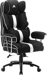 WHITE SHARK EXTRA SOFT GAMING CHAIR BLACK-WHITE LE MANS LEMANS-BW